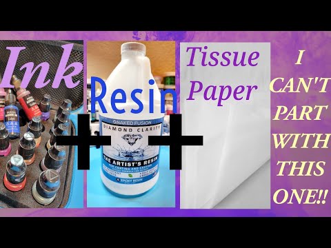 See how you can use Silicone oil and alcohol in your resin projects! 