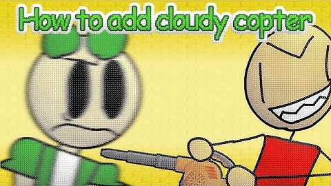 How To Add Cloudy Copter To Your Decompile! 👻💦/ #video #decompile #baldisbasics