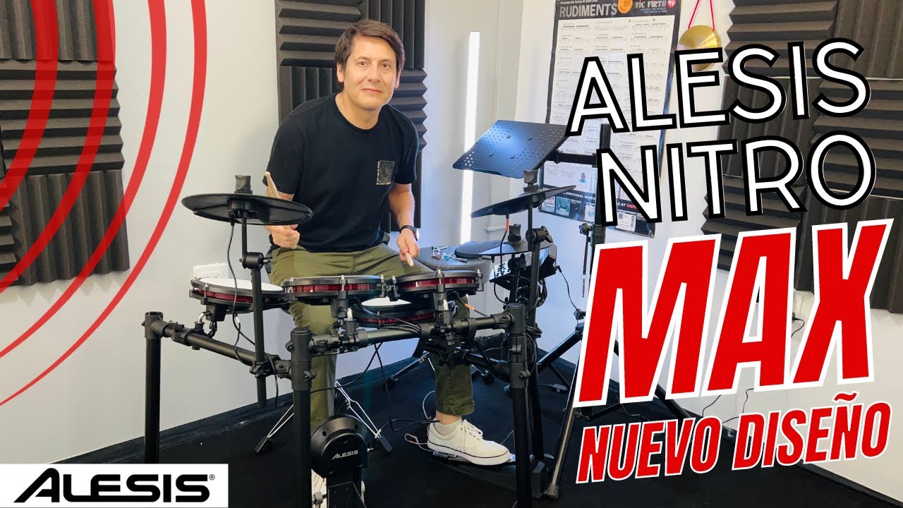 BATERIA ELECTRONICA ALESIS NITRO MAX KIT