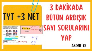Bir Soru Ile Tyt De Bütün Ardışık Sayı Sorularını Doğru Yap 3 Dakikada 3 Net