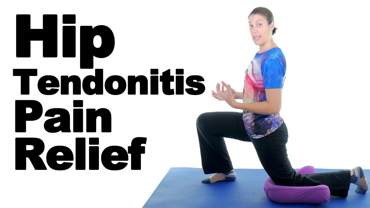 Hip Tendonitis Stretches & Exercises - Ask Doctor Jo - YouTube