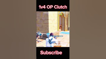 1v4 OP Clutch #1v4clutch, #clutchplays, #gaminghighlights, #epicmoments, #opplays, #clutchorkick,