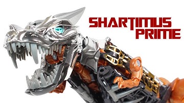 Transformers 4 Age of Extinction Grimlock Leader Class Movie Action Figure Review