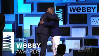 Leslie Odom Jr. Presents Tituss Burgess with Best Actor at The 19th Annual Webby Awards