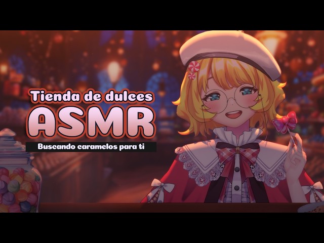 【ASMR roleplay】 ¡Bienvenido a mi tienda!  ✨ Encontremos el dulce perfecto para ti 🍬🍭