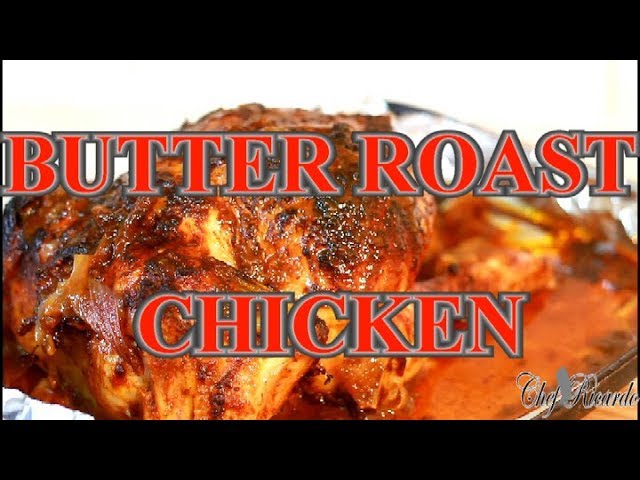 Butter Roast Chicken With Jamaica Valley Seasoning | Recipes By Chef Ricardo | Chef Ricardo Cooking