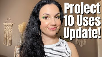 PROJECT 10 USES PROJECT PAN UPDATE! Rotating Through My Makeup Collection