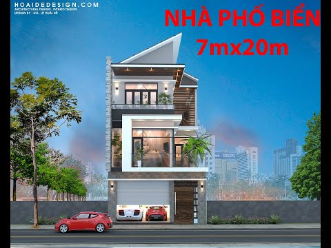 Nhà Phố 7x20m 3 Tầng Hiện Đại Đẹp _ D.E DESIGN