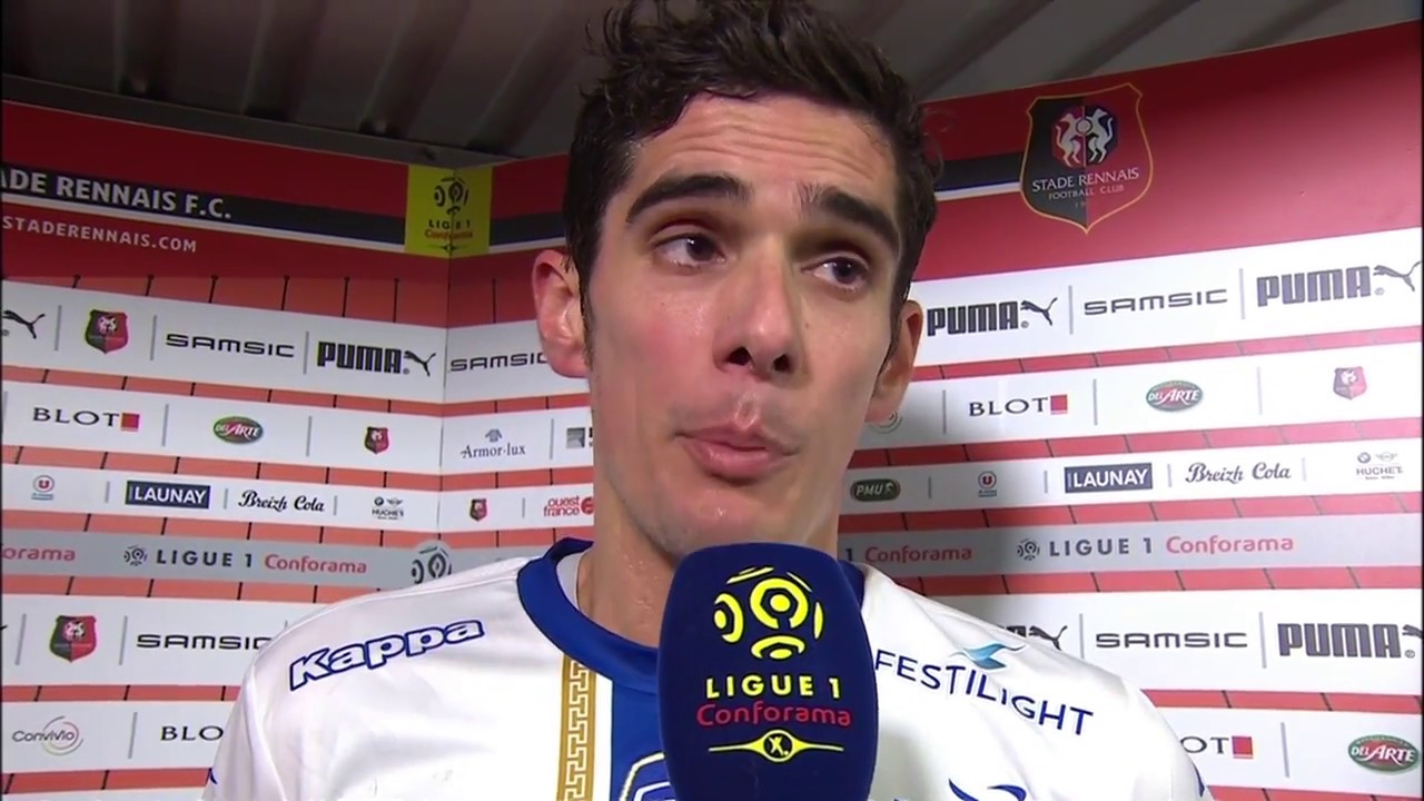 Rennes 2-0 ESTAC⎥Réaction de François Bellugou