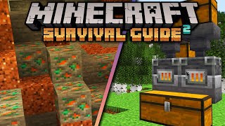 Huge Copper Veins & Auto Smelting! ▫ Minecraft Survival Guide (1.18 Tutorial Let's Play) [S2 Ep.14]