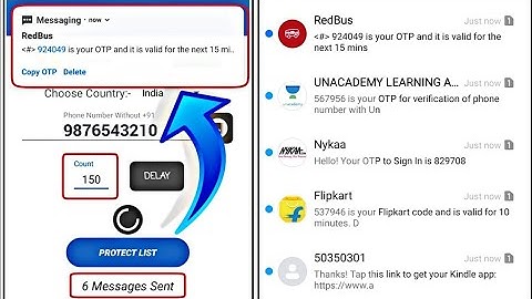 Fake OTP Sender App | fun 😊 app | OTP Prank.