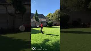 Inside foot juggles
