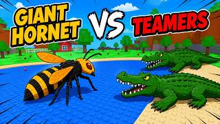 *DESTROYING TEAMERS* WITH THE GIANT HORNET IN MORPHUP!