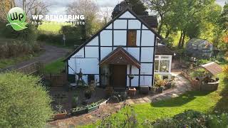 External Wall Insulation - Bastonford, Powick Near Malvern, Worcestershire - Wp Rendering