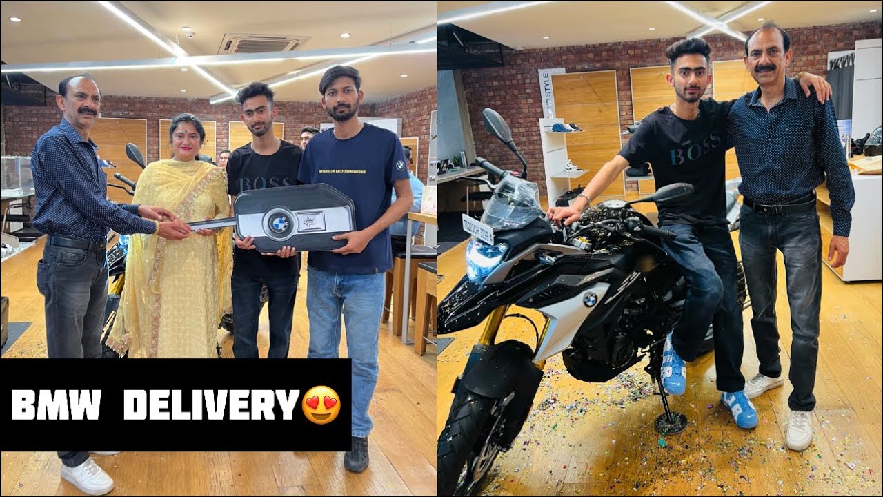 Himachal’s first Cosmic Black BMW 310 GS delivery  | First Bike | Travel With Soni
