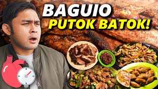 Baguio PUTOK BATOK Food Tour! Bulalo, Bulaklak, Bakareta & Bat n Balls!