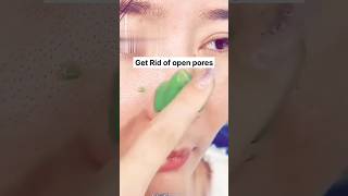 Get Rid Of Open Pores shorts ytshorts openpores skincare