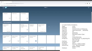 This is what end-to-end test automation on SAP looks like