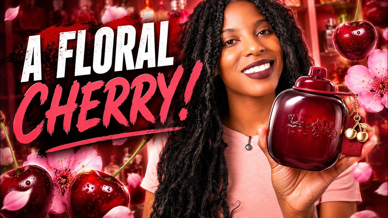 New Coach Cherry Fragrance: Better Than Expected? - YouTube