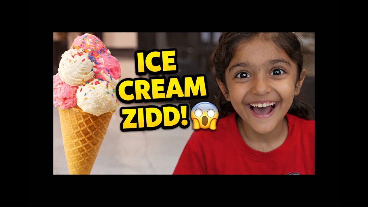 Mayra’s Biggest Ice Cream Zidd! 🍦 (Ending was unexpected)