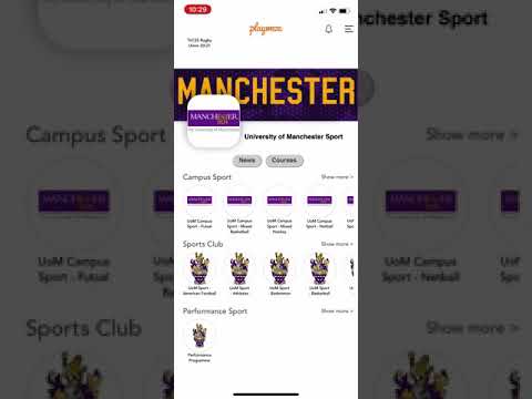 How To Register For UoM Sport Club Sessions