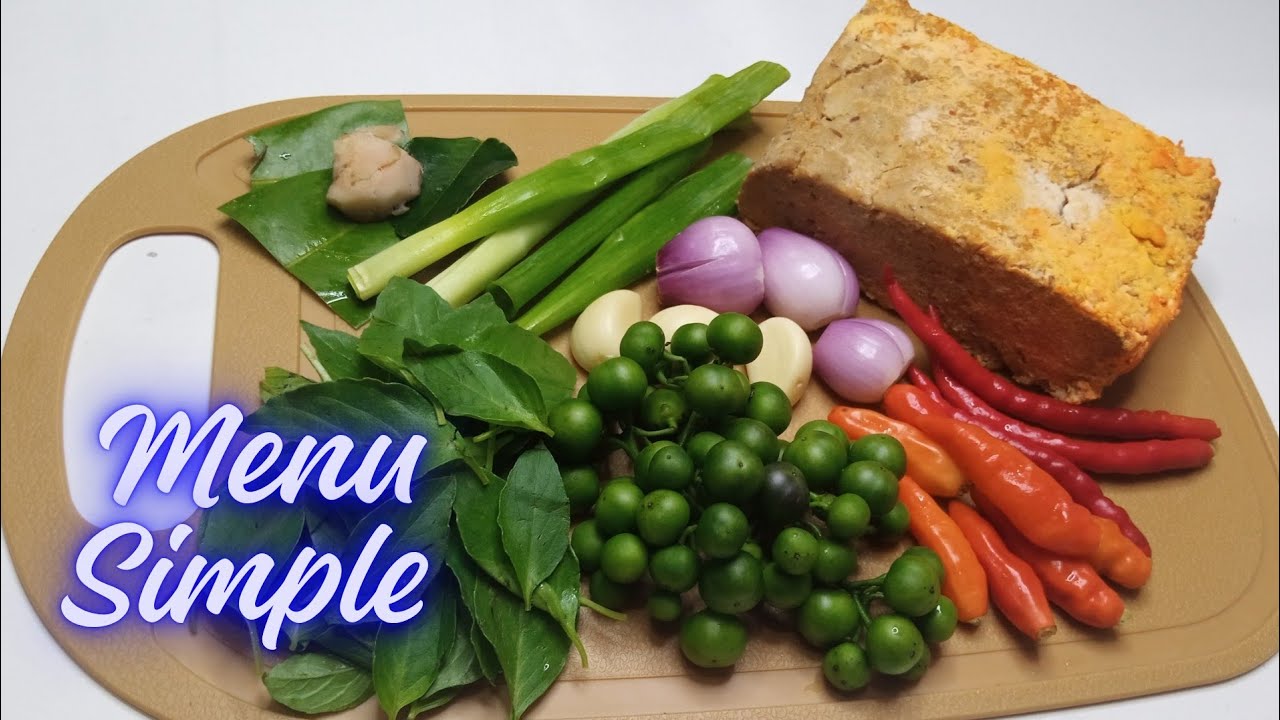 ONCOM DIMASAK BEGINI AUTO NAMBAH NASI ! Tumis Oncom Leunca HAPPY BUBU COOKING