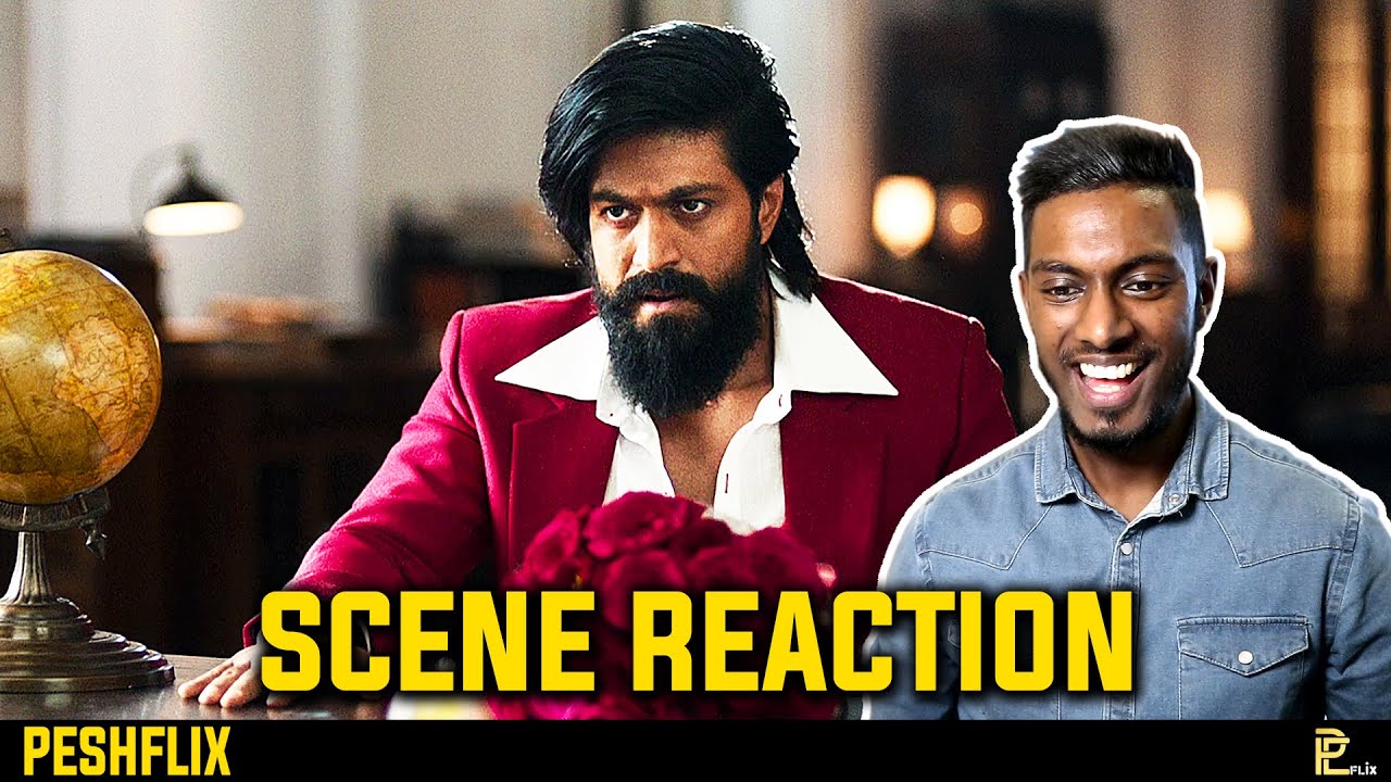 KGF Chapter 2 – Rocky Meets Ramika Sen | Scene Reaction | Yash | Raveena Tandon | PESHFlix