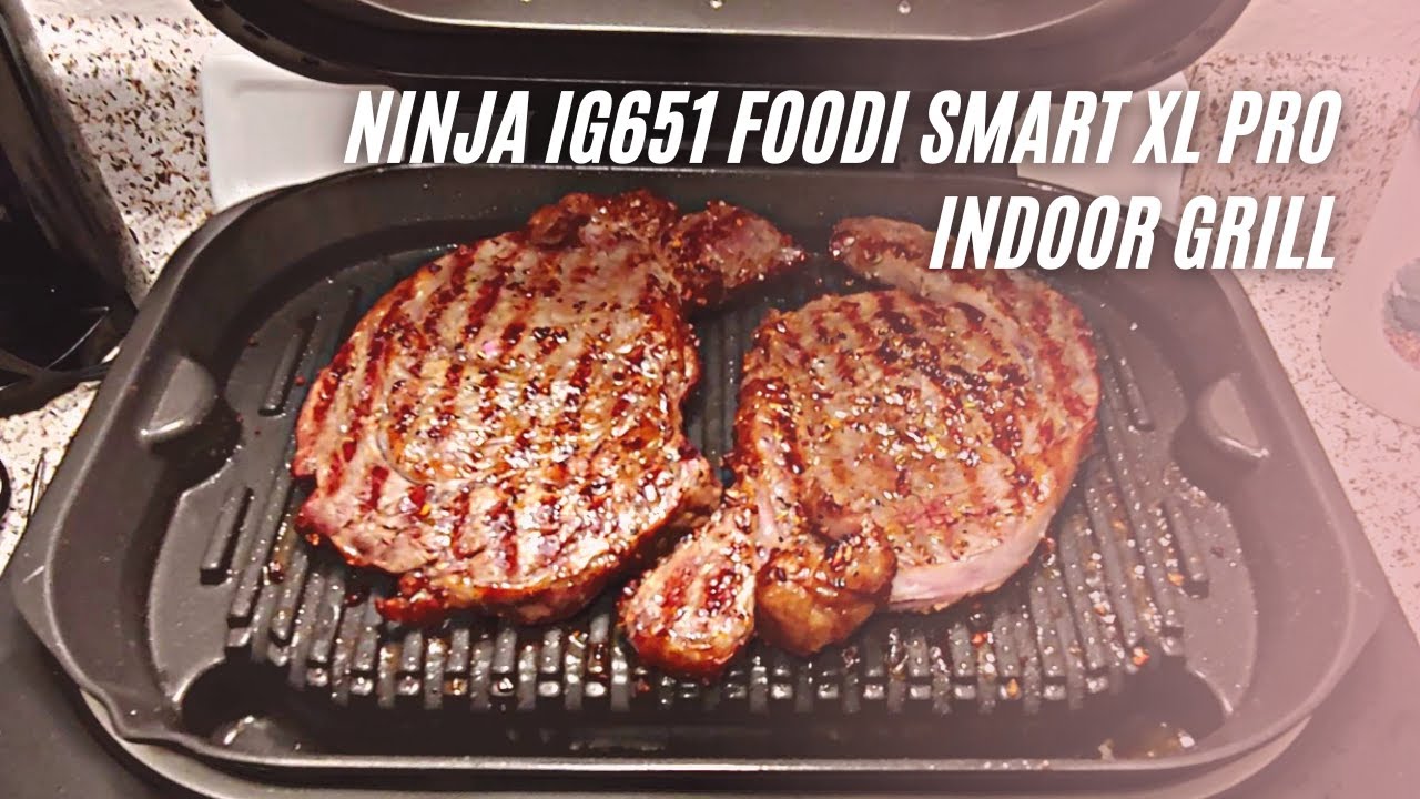 Ninja IG651 Foodi Smart XL Pro 7-in-1 Indoor Grill/Griddle Combo