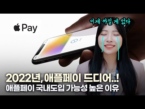 진짜진짜 애플페이 국내도입될 가능성 높은 이유