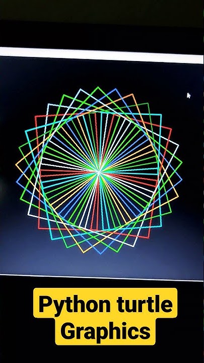 python turtle Graphics .... python beginner to master....#short - YouTube