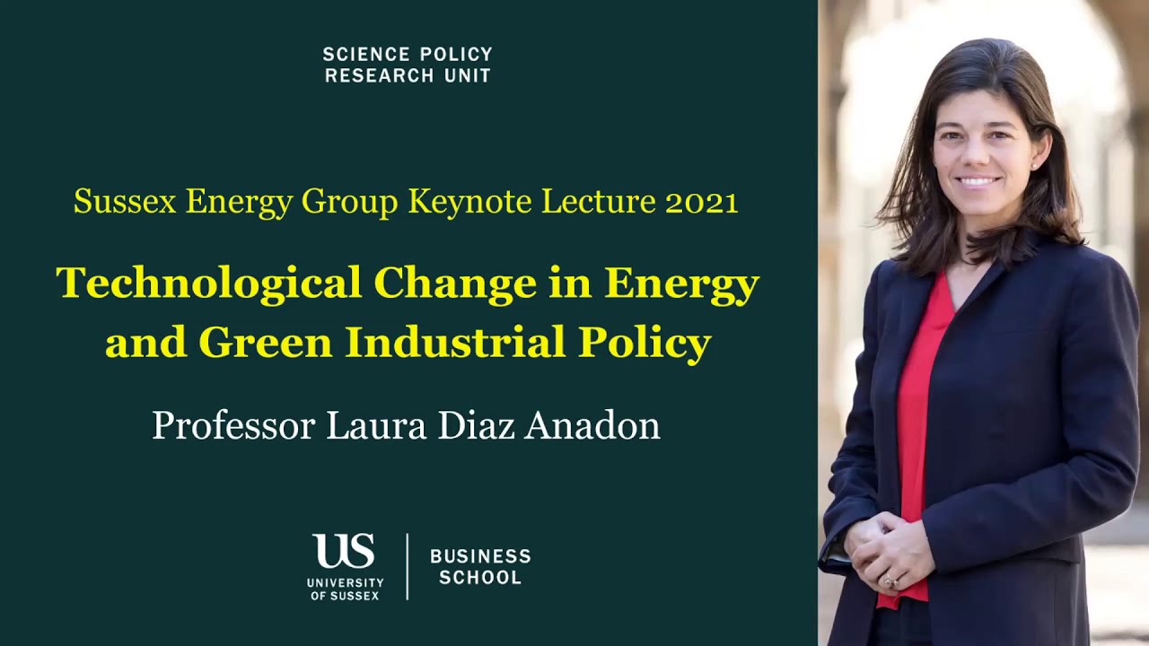Sussex Energy Group Keynote Lecture 2021