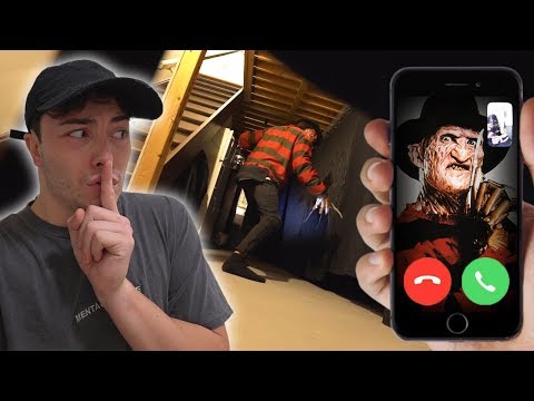 I Called FREDDY KREUGER from Nightmare On Elm Street on FACETIME at 3 AM! *WE PLAYED HIDE AND SEEK*