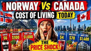 Norway vs Canada Cost of Living Today: The Price Shock! #Canada2026
