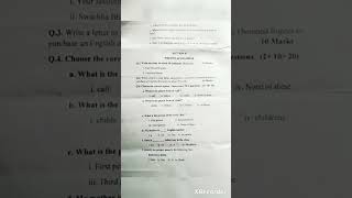 oavs Class Vi english questions 2022class 6half Yearly