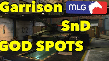 Garrison SnD GoD Spots - Competitive CoD Tips & Tricks
