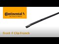 Continental AQUACTRL 2 MultiClip Single – Front F Clip French