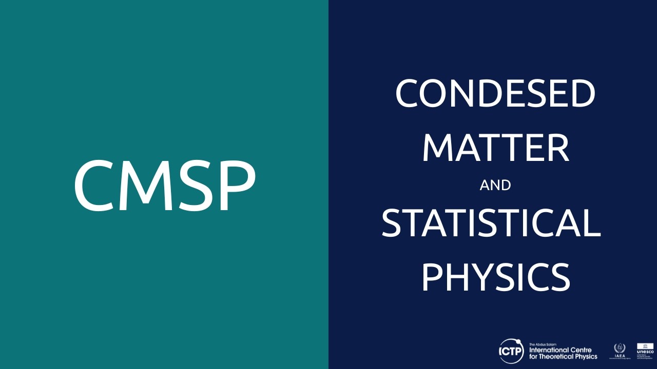 Thumbnail for From Quantum Matter to Energy Solutions | ICTP Condensed Matter & Statistical Physics
