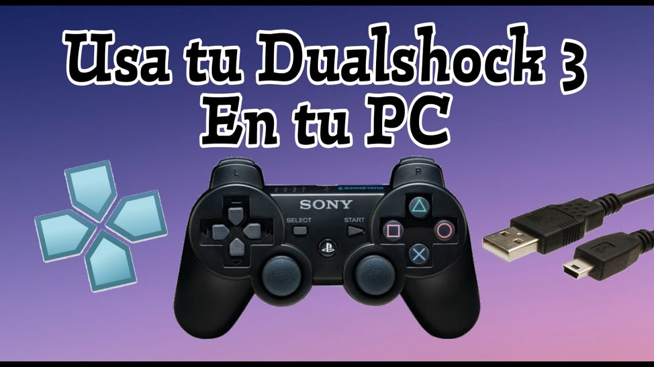 Conecta tu Mando de PS3 a tu PC, Mediante cable Fácil