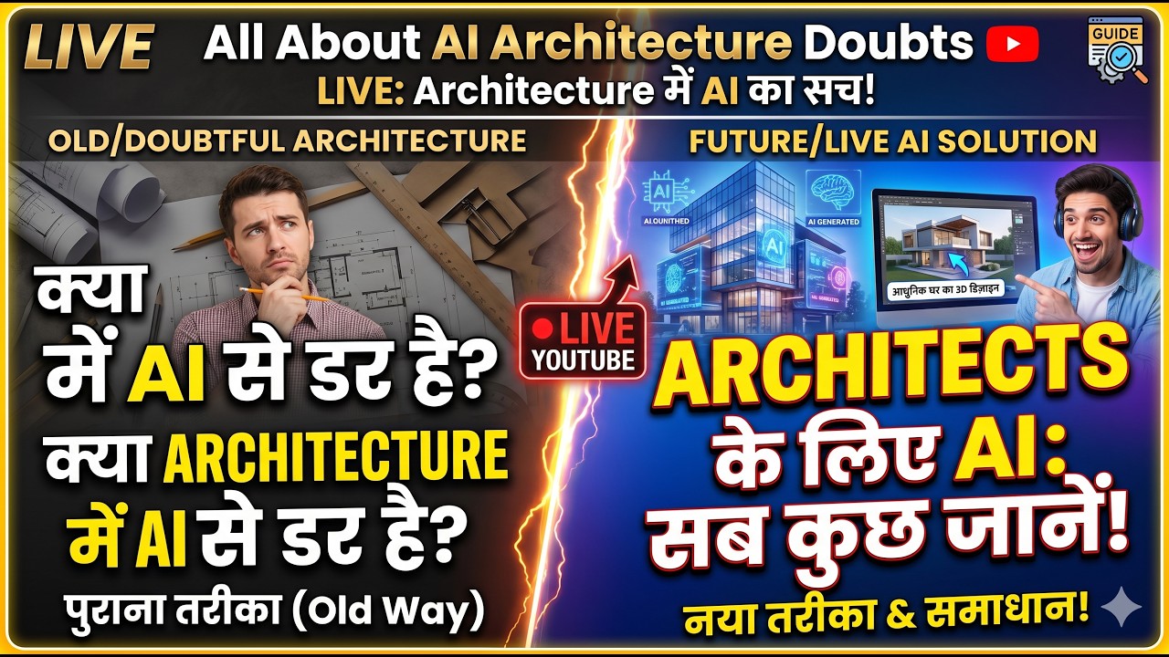 🔴 LIVE: How AI is Revolutionizing Architecture & Interior Design (Don’t ...