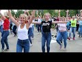 Флешмоб  к 55 летию города у фонтана август 2018 4K UHD Южноуральск