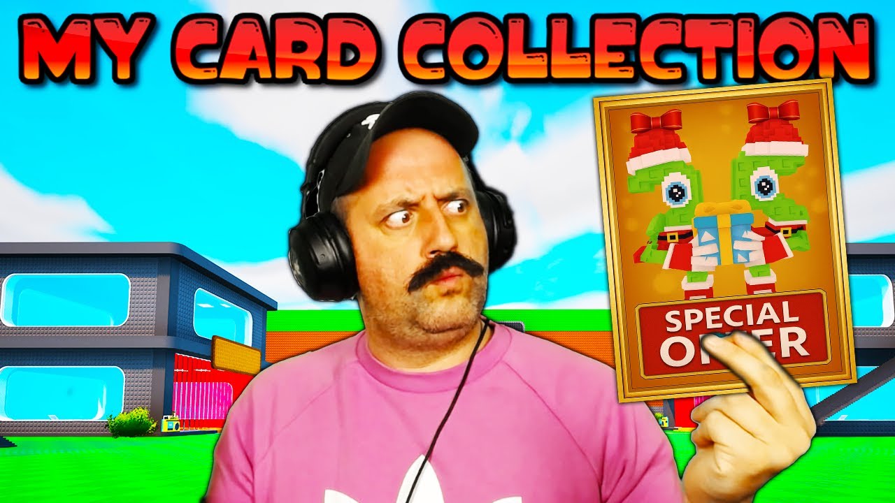 Έφτιαξα ΤΕΡΑΣΤΙΑ συλλογή καρτών BRAINROTS στο My Card Collection (Roblox)!