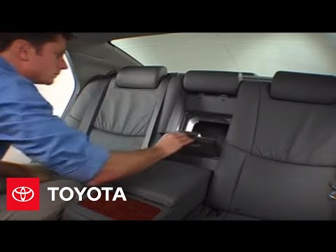 2005 - 2007 Avalon How-To: Trunk - Using Rear-Seat Pass-Through