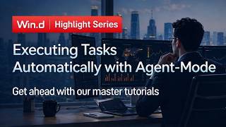 Executing Tasks Automatically with Agent-Mode