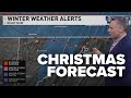 CHRISTMAS FORECAST: Showers in the morning across DC, then a sharper turn toward winter
