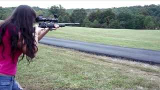 SUPER QUIET! Silencer Gemtech Outback II on a Savage 22