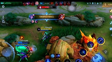 Iphone 11 pro max gameplay using zhask in mlbb 2024