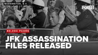 80,000 pages of JFK assassination records de-classified; Trump fulfills campaign promise