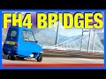 Forza Horizon 4 : Driving on  The BRIDGES!! (FH4 Out of Map)