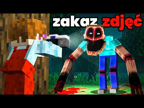 Jeśli ZROBIĘ ZDJĘCIE Minecraft staje się STRASZNIEJSZY!