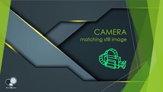 VIAS 3D Camera Matching a Still